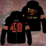 San Francisco 49ers 3D Windbreaker Jacket