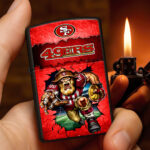 San Francisco 49ers Zippo Lighter Case (No Insert)