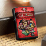 San Francisco 49ers Zippo Lighter Case (No Insert) - Image 3