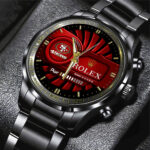 San Francisco 49ers x Rolex Black Stainless Steel Watch