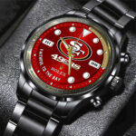 San Francisco 49ers x Rolex Black Stainless Steel Watch