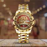 San Francisco 49ers Alloy Luxury Quartz Watch - Image 2