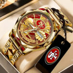 San Francisco 49ers Alloy Luxury Quartz Watch