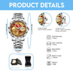 San Francisco 49ers Alloy Luxury Quartz Watch - Image 4