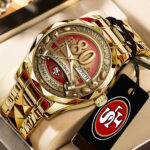 San Francisco 49ers Alloy Luxury Quartz Watch