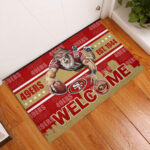 San Francisco 49ers Custom Doormat - Image 2
