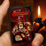 San Francisco 49ers Zippo Lighter Case (No Insert)