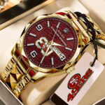 San Francisco 49ers 80th Anniverasry Alloy Luxury Quartz Watch