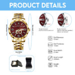San Francisco 49ers 80th Anniverasry Alloy Luxury Quartz Watch - Image 5