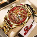 San Francisco 49ers 80th Anniverasry Alloy Luxury Quartz Watch