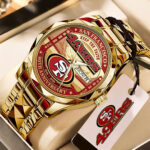 San Francisco 49ers 80th Anniversary  Alloy Luxury Quartz Watch