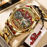 San Francisco 49ers 80th Anniversary Alloy Luxury Quartz Watch