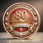 San Francisco 49ers 80th Anniversary Commemorative Coin - Image 3