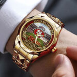 San Francisco 49ers 80th Anniversary 2026 Alloy Luxury Quartz Watch - Image 3