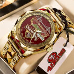 San Francisco 49ers 80th Anniversary 2026 Alloy Luxury Quartz Watch