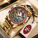 San Francisco 49ers 80th Anniversary 2026 Alloy Luxury Quartz Watch