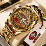 San Francisco 49ers 80th Anniversary 2026 Alloy Luxury Quartz Watch