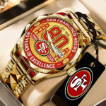 San Francisco 49ers 80th Anniversary 2026 Alloy Luxury Quartz Watch
