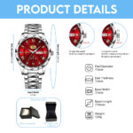 San Francisco 49ers x Rolex Alloy Luxury Quartz Watch - Image 5