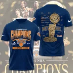 New York Knicks NBA Finals Champions 2026 3D Apparel