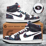 San Francisco 49ers Crucial Catch 2025 AJ1 Sneaker