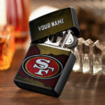Personalized San Francisco 49ers Zippo Lighter Case (No Insert) - Image 2