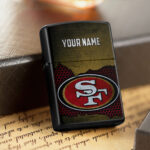 Personalized San Francisco 49ers Zippo Lighter Case (No Insert) - Image 3