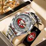 San Francisco 49ers 2026 Anniversary Alloy Luxury Quartz Watch