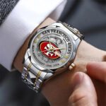 San Francisco 49ers 2026 Anniversary Alloy Luxury Quartz Watch - Image 3