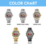San Francisco 49ers 2026 Anniversary Alloy Luxury Quartz Watch - Image 4