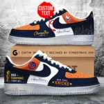 Personalized New York Knicks NBA Finals Champions 2026 AF1 Sneaker