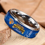 New York Knicks NBA Finals Champions 2026 Custom Alloy Ring - Image 2