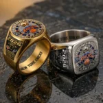 New York Knicks NBA Finals Champions 2026 3D Engraved Ring