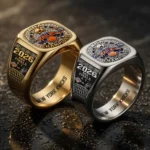 New York Knicks NBA Finals Champions 2026 3D Engraved Ring - Image 3