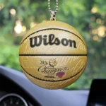 New York Knicks NBA Finals Champions 2026 Custom shape 2-sided Acrylic Car Ornament