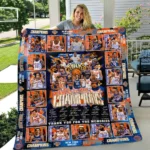 New York Knicks NBA Finals Champions 2026 Quilt Blanket