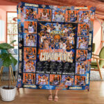 New York Knicks NBA Finals Champions 2026 Quilt Blanket - Image 3