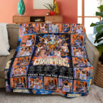 New York Knicks NBA Finals Champions 2026 Quilt Blanket - Image 4