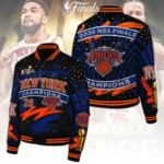New York Knicks NBA Finals Champions 2026 Varsity Jacket