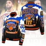 New York Knicks NBA Finals Champions 2026 Varsity Jacket
