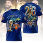 New York Knicks NBA Finals Champions 2026 3D Apparel
