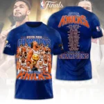 New York Knicks NBA Finals Champions 2026 3D Apparel