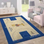 New York Knicks NBA Finals Champions 2026 Rectangular Rug - Image 3