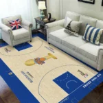 New York Knicks NBA Finals Champions 2026 Rectangular Rug - Image 2