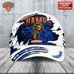 Personalized New York Knicks NBA Finals Champions 2026 Classic Cap