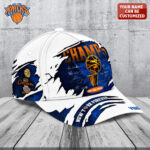 Personalized New York Knicks NBA Finals Champions 2026 Classic Cap - Image 2