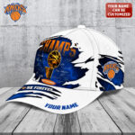 Personalized New York Knicks NBA Finals Champions 2026 Classic Cap - Image 3