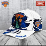 Personalized New York Knicks NBA Finals Champions 2026 Classic Cap - Image 3