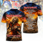 Iron Maiden Tour 2026 3D Apparel