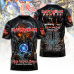 Iron Maiden Tour 2026 3D Apparel